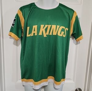 Los Angeles Kings NHL SGA Tee Shirt Cal Poly Pomona Broncos Size Medium